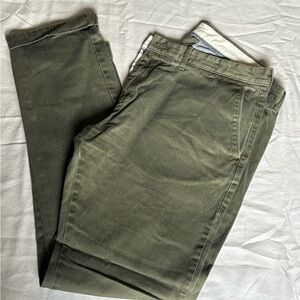 J. Crew Olive Green Men's Pants